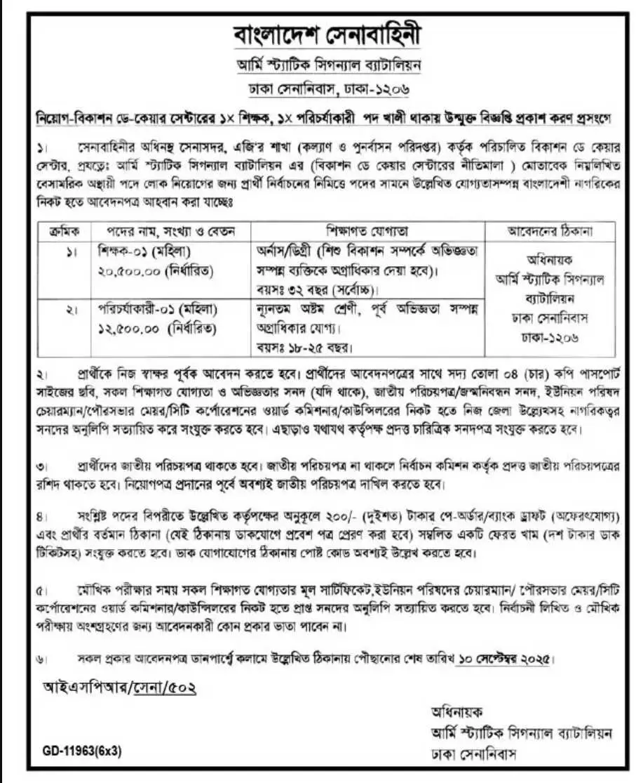 Army Civilian Staff Positions 