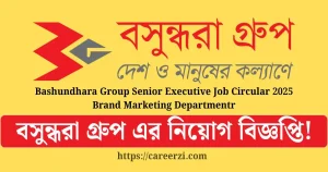 Bashundhara Group Senior Executive Job Circular 2025