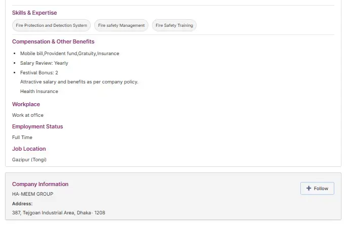 Ha Meem Group Job Circular Image